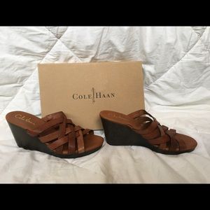 NEW Cole Haan Bonnie Wedge Sandal—size 8